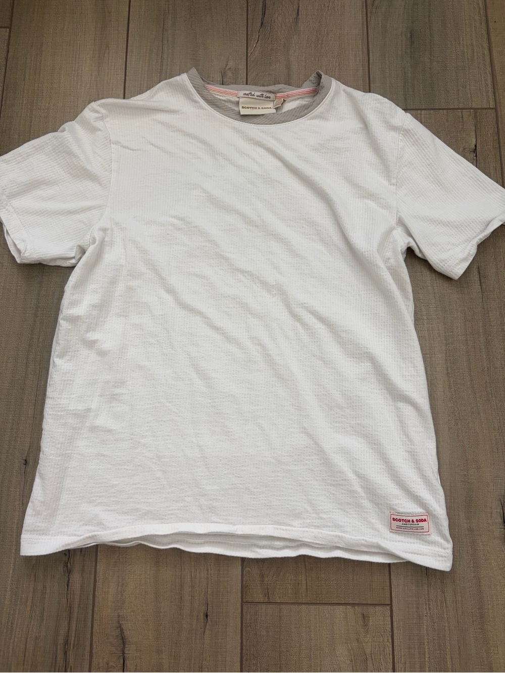 Scotch & Soda textured T sz M